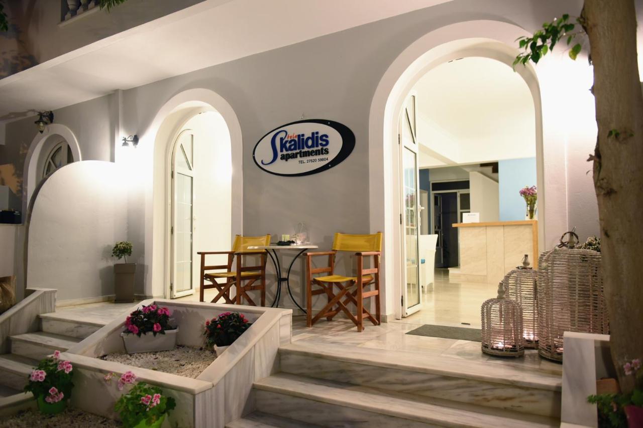 Skalidis Apartments Tolo Bagian luar foto