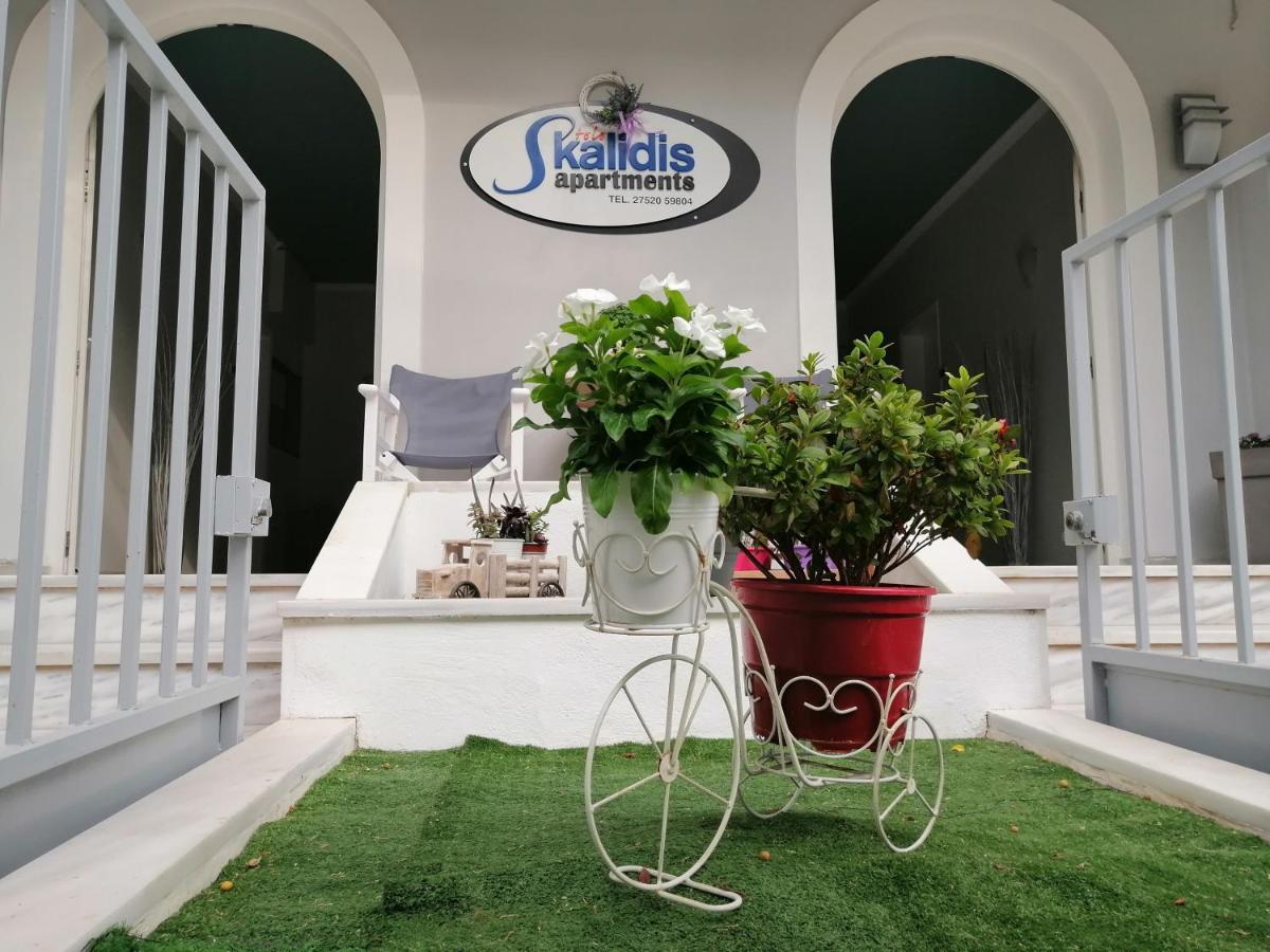 Skalidis Apartments Tolo Bagian luar foto