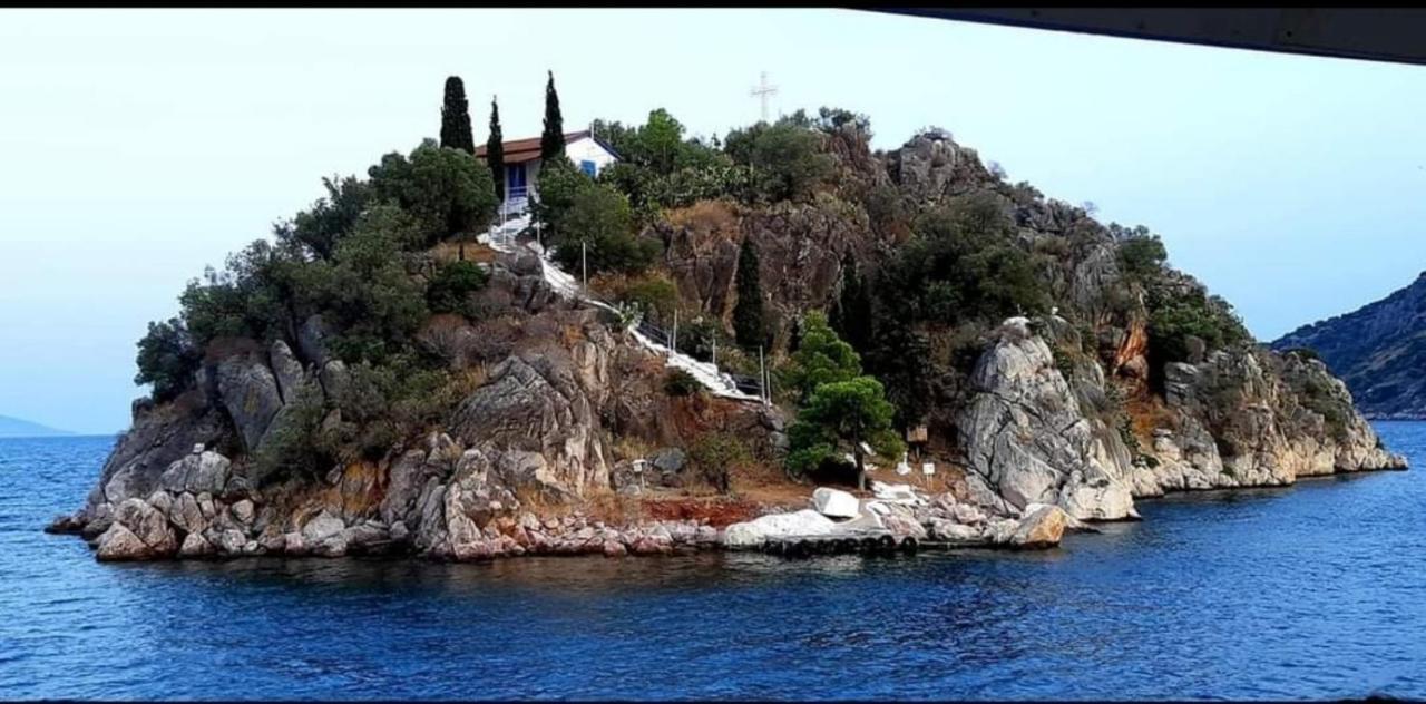 Skalidis Apartments Tolo Bagian luar foto